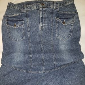 Women's Jean Skirt